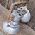 Antique Union Carbide Model A Carbide Railroad Lantern Flashlight Light Lamp