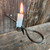 Rough Old Sticking Tommy Steel Coal Mining Candle Holder Mining Light Lamp