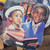 Lot 3 Vintage Funeral Home Advertising Paper Fans Nelson Mandela Black Americana