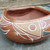 Vintage Handmade Santa Clara Pueblo Red Pottery Bowl Handmade Native American