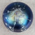 Vintage Robert Coleman Iridescent Cobalt Blue Ball Shaped Art Glass Paperweight