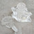Vintage Czech Art Glass Butterfly Shaped Satin Glass Perfume Scent Bottle Irice