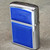 1981 Zippo Ultralite Blue Acrylic Westinghouse Advertising Cigarette Lighter