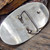 Vintage International Trucks Logo Silver Tone Belt Buckle Abalone Inlay Alpaca