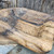Primitive Antique Carved Wood Scoop Large Country Rustic Handmade Heavy Scoop