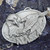 Vintage Pewter Tone Alaska Belt Buckle by Siskiyou Eagles & Mountains in Relief