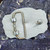 Vintage Coachmen Caravan Company Dog Logo Camper RV Advertising Belt Buckle
