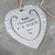 Antique F.E. Root Radio Headquarters Aluminum Heart Shaped Bookmark Corry, PA