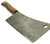 Vintage Foster Bros. Trade Mark Large Meat Cleaver Butcher Knife 9" Blade