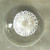 Vintage Handblown White Latticino Ribbon Art Glass Murano Paperweight Signed