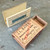 Scarce Antique Blue Union Label Cigar Advertising Celluloid Matchbox Cover & Box