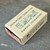 Scarce Antique Blue Union Label Cigar Advertising Celluloid Matchbox Cover & Box