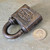 Old Vintage Brass New York Central System Signal Department Railroad Padlock Train Lock NYCS