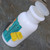 Nice Vintage Mid-Century Nytol Sleep Aid Pill Bottle Block Drug Co. Milk Glass