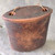 Antique Handmade Wood Burl Two-Piece Tobacco Box Snuff Container Asian