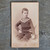 1893 Antique CDV Photograph Young Boy in Sailor Outfit Toy Boat Germany Photo