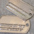 1943 World War II Era Dogtags Set US Army Military Dog Tag Edward F. Austin WW2