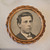 Antique Gem Tintype Photograph of Man Pinback Brooch Mourning Photo Pin