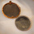 Antique Gem Tintype Photograph of Man Pinback Brooch Mourning Photo Pin