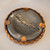 Antique Gem Tintype Photograph of Man Pinback Brooch Mourning Photo Pin
