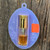 Bourjois On the Wind NOS Vintage Miniature Perfume Bottle Christmas Ornament