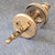 Vintage Brass & Glass Drip Oiler Hit and Miss Engine Part Steampunk Oil