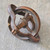 Antique Victorian Era Brass Gyroscope Spinning Toy Top Working Spinner