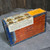 Antique Humo Tin Cigar Advertising Box Mazer Cigar Manufacturers Faux Wood Grain