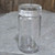 Simplex Antique Glass Canning Jar Fruit Car Threaded Screw-On Cap Lid Embossed