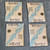 Lot of 4 Antique NOS Sen-Sen Confections Full Envelopes Candy Packs Early 1900's