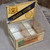 Nice Antique Wood Grain Tin Litho Havana Ribbon Bayuk Bros. Co. Cigar Box