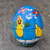 Vintage NOS Haji Tin Litho Easter Egg w/ Wind-Up Baby Chicken Toy Inside Chick Vintage NOS Haji Tin Litho Easter Egg w/ Wind-Up Baby Chicken Toy Inside Chick