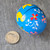 Vintage NOS Haji Tin Litho Easter Egg w/ Wind-Up Baby Chicken Toy Inside Chick Vintage NOS Haji Tin Litho Easter Egg w/ Wind-Up Baby Chicken Toy Inside Chick