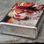 2004 Zippo Cigarette Lighter Chrome Case with Sublimated Tiger Graphics