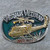 1986 C+J Vietnam Conflict War US Veteran Army Helicopter Enameled Belt Buckle