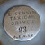 Vintage Licensed Taxicab Driver #93 Taxi Cab License Badge Pin Olean, NY