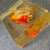 Vintage Red Bellied Piranha Fish Specimen Encased in Lucite Acrylic Paperweight