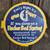 Fischer Bed Spring Co. Pittsburgh, PA Tin Metal Mattress Spring Tag Sign Moon