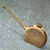 Necchi Sewing Machine Antique Brass Flat Round Oiler Embossed Small Oil Can