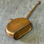 Necchi Sewing Machine Antique Brass Flat Round Oiler Embossed Small Oil Can