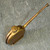 Necchi Sewing Machine Antique Brass Flat Round Oiler Embossed Small Oil Can