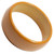 Antique Light Brown Color Bakelite Thin Bangle Art Deco Estate Jewelry Bracelet