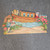 Antique Mechanical Valentine's Day Card Children in Moving Boat Valentine