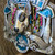 1987 Anheuser-Busch Enameled Spuds Mackenzie Bud Light Beer Enameled Belt Buckle