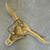 Vintage Longhorn Cow Bull Steer Skull Shaped Huge Western Cowboy Belt Buckle