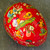 Old 2 Piece German Paper Mache Easter Egg Box Container Flowers Chicks Bunnies