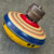 Antique Gibbs Toy Tin Litho Musical Whistling Spinning Top Canton Ohio Vintage
