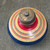 Antique Gibbs Toy Tin Litho Musical Whistling Spinning Top Canton Ohio Vintage