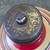 Antique Gibbs Toy Tin Litho Musical Whistling Spinning Top Canton Ohio Vintage