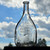 Antique 1890s Blown Glass The Graduated Nursing Bottle Teardrop Baby Nurser 8 oz